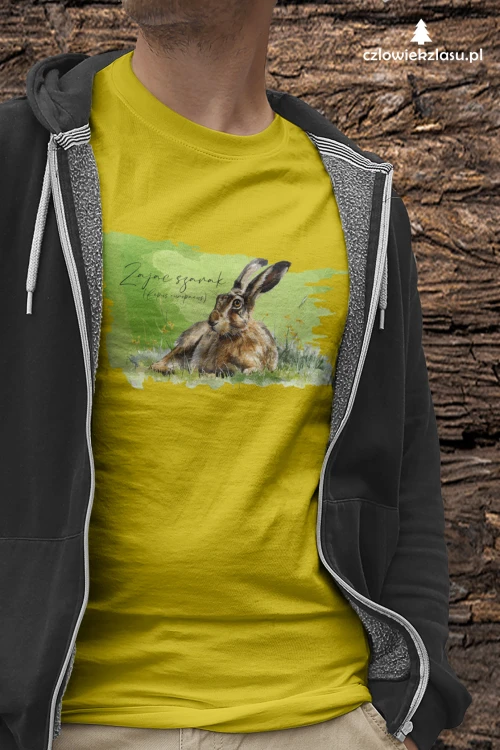 Zając szarak /Lepus europaeus/ 2 - Koszulka