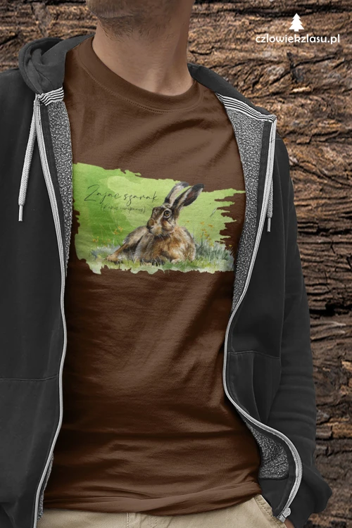 Zając szarak /Lepus europaeus/ 2 - Koszulka