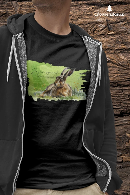 Zając szarak /Lepus europaeus/ 2 - Koszulka