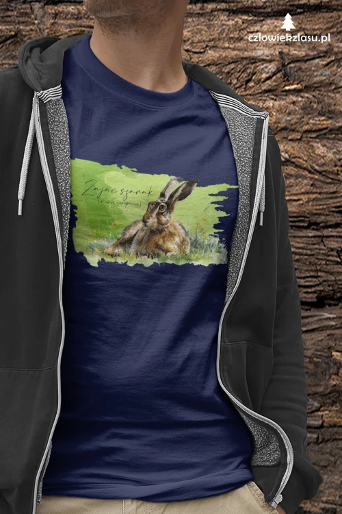 Zając szarak /Lepus europaeus/ 2 - Koszulka