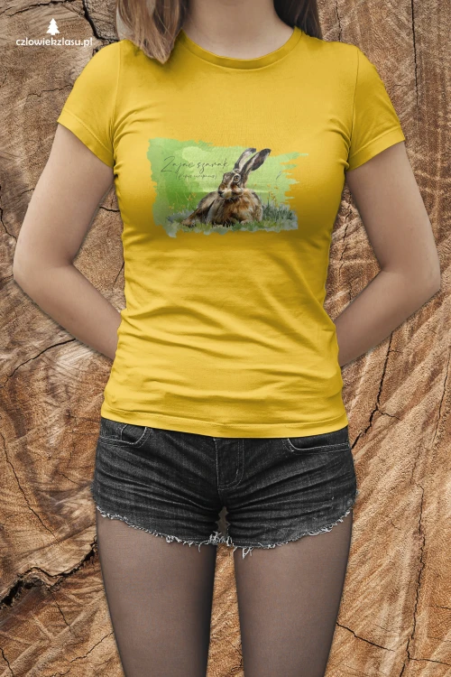 Zając szarak /Lepus europaeus/ 2 - Koszulka