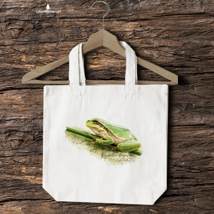 Rzekotka drzewna /Hyla arborea/2 – prezent dla Herpetologa - Torba naturalna