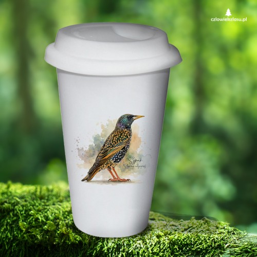 Szpak /Sturnus vulgaris/ - prezent dla ornitologa - Tumbler