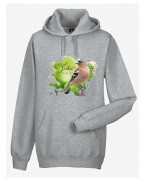 Zięba /Fringilla coelebs/ - prezent dla ornitologa - Bluza z kapturem / Bluza bez kaptura
