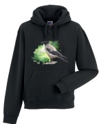 Wrona siwa /Corvus corone/ - prezent dla ornitologa - Bluza z kapturem / Bluza bez kaptur