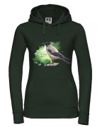 Wrona siwa /Corvus corone/ - prezent dla ornitologa - Bluza z kapturem / Bluza bez kaptur