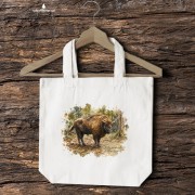 Żubr /Bison bonasus/ - Torba naturalna