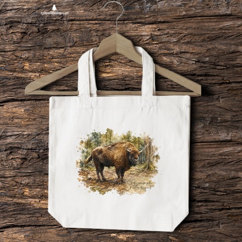 Żubr /Bison bonasus/ - Torba naturalna