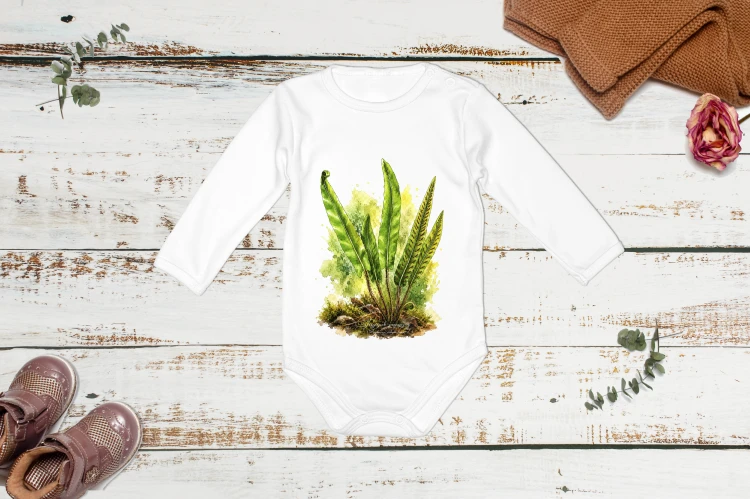 Języcznik zwyczajny /Asplenium scolopendrium/ - prezent dla botanika, prezent dla florysty, miłośnika roślin - Body