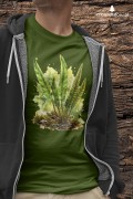 Języcznik zwyczajny /Asplenium scolopendrium/ - prezent dla botanika, prezent dla florysty, miłośnika roślin - Koszulka