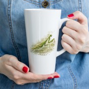 Modliszka zwyczajna /Mantis religiosa/ - prezent dla entomologa - Kubek latte