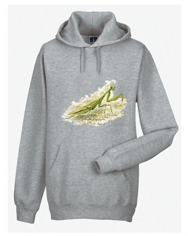 Modliszka zwyczajna /Mantis religiosa/ - prezent dla entomologa - Koszulka damska / męska