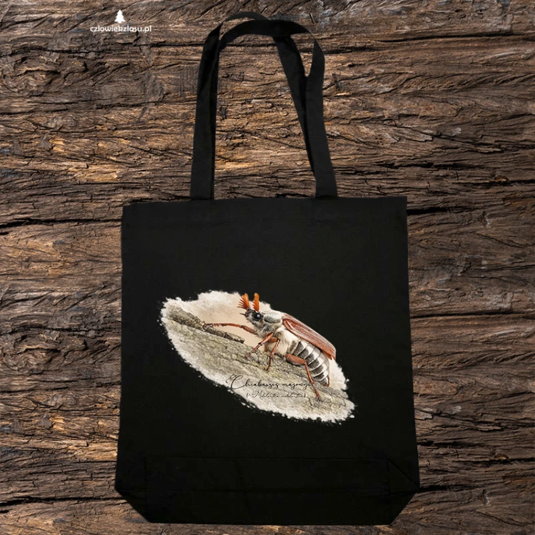 Chrabąszcz majowy /Melolontha melolontha/ - prezent dla Entomologa - Torba naturalna
