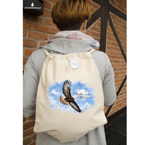 Myszołów (Buteo buteo)- prezent dla Ornitologa - Worek-Plecak