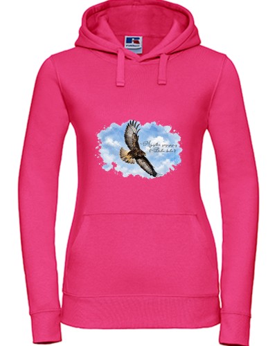 Myszołów (Buteo buteo) - prezent dla Ornitologa - Bluza z kapturem / Bluza bez kaptura