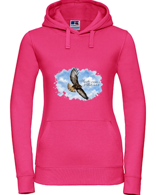 Myszołów (Buteo buteo) - prezent dla Ornitologa - Bluza z kapturem / Bluza bez kaptura