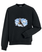 Myszołów (Buteo buteo) - prezent dla Ornitologa - Bluza z kapturem / Bluza bez kaptura