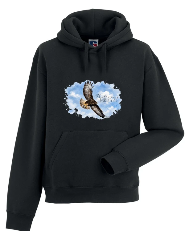 Myszołów (Buteo buteo) - prezent dla Ornitologa - Bluza z kapturem / Bluza bez kaptura