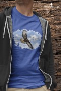 Myszołów (Buteo buteo) - prezent dla Ornitologa - koszulka damska/meska