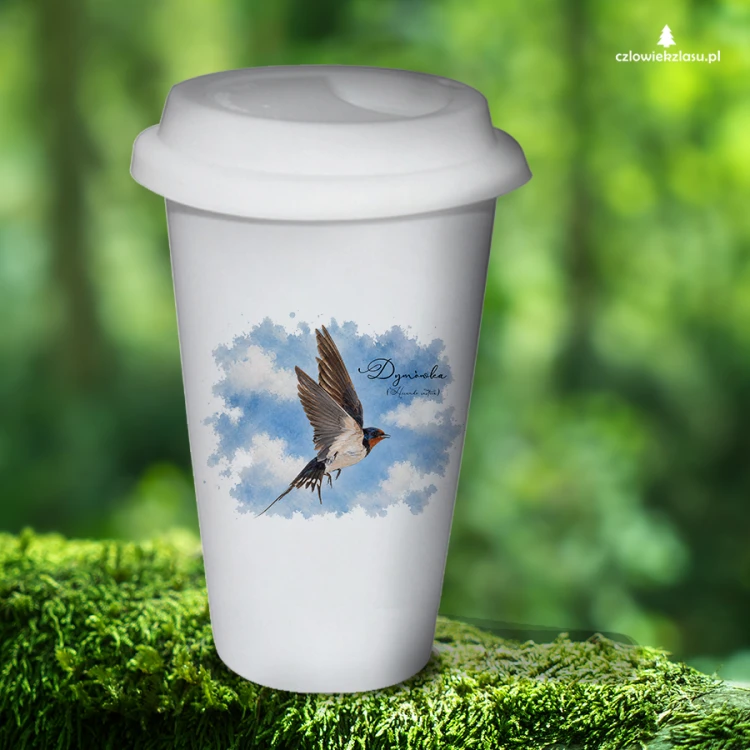 Dymówka /Hirundo rustica/ - prezent dla ornitologa - Tumbler