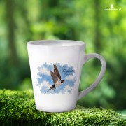 Dymówka /Hirundo rustica/ - prezent dla ornitologa - Kubek latte