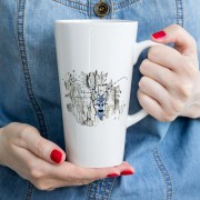 Nadobnica alpejska /Rosalia alpina/ - Kubek latte