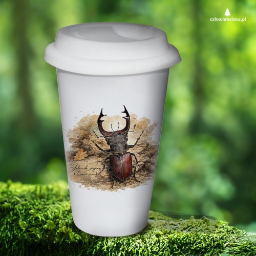 Jelonek rogacz /Lucanus cervus/ – prezent dla Entomologa - Tumbler