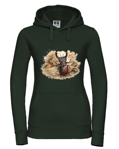 Jelonek rogacz /Lucanus cervus/ - prezent dla Entomologa - Bluza z kapturem / Bluza bez kaptura