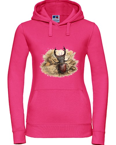 Jelonek rogacz /Lucanus cervus/ - prezent dla Entomologa - Bluza z kapturem / Bluza bez kaptura