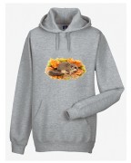Popielica szara /Glis glis/ - Bluza z kapturem / Bluza bez kaptura