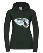 Czajka zwyczajna /Vanellus vanellus/ 2 - prezent dla ornitologa - Bluza z kapturem / Bluza bez kaptura