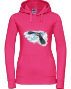 Czajka zwyczajna /Vanellus vanellus/ 2 - prezent dla ornitologa - Bluza z kapturem / Bluza bez kaptura