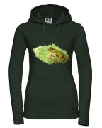 Żaba wodna /Pelophylax kl. esculentus/ - prezent dla herpetologa - bluza