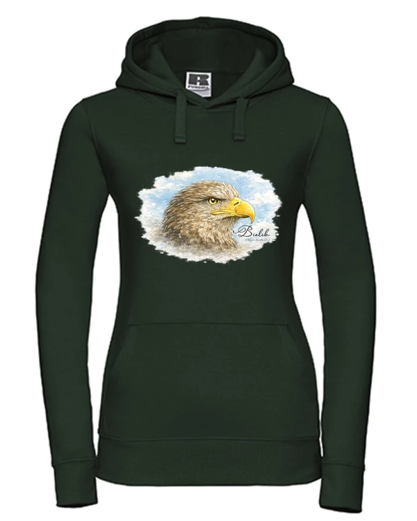 Bielik /Haliaaetus albicilla/ - prezent dla ornitologa - Bluza z kapturem / Bluza bez kaptura