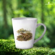 Żaba trawna /Rana temporaria/ – prezent dla herpetologa - Kubek latte