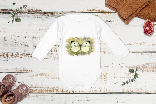 Body - Bodziak - Dzieci - Bielinek kapustnik /Pieris brassicae/
