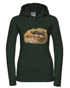 Bocian czarny /Ciconia nigra/ - prezent dla ornitologa - Bluza z kapturem / Bluza bez kaptura