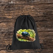 Żuk leśny - Anoplotrupes stercorosus - Prezent dla entomologa - Worek plecak