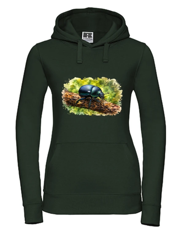 Żuk leśny - Anoplotrupes stercorosus - Prezent dla entomologa - Bluza