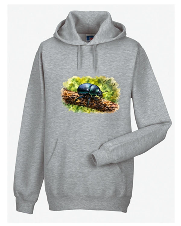 Żuk leśny - Anoplotrupes stercorosus - Prezent dla entomologa - Bluza