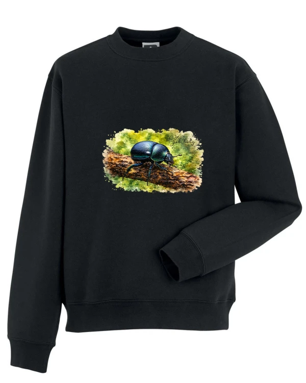 Żuk leśny - Anoplotrupes stercorosus - Prezent dla entomologa - Bluza