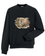 Puszczyk uralski / Strix uralensis / - prezent dla ornitologa - Bluza z kapturem / Bluza bez kaptura