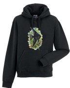 Skalar czarny /Pterophyllum scalare/ - Bluza z kapturem / Bluza bez kaptura