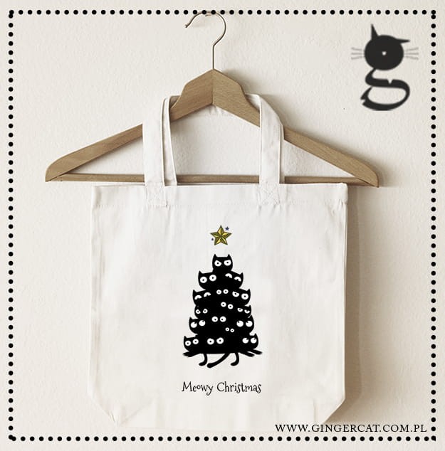 Meowy Christmas - torba eko.jpg