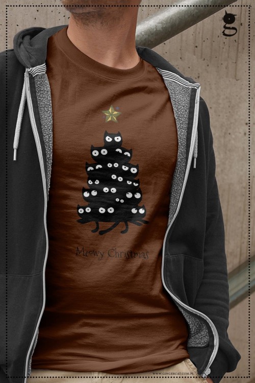 Meowy Christmas - brazowa.jpg