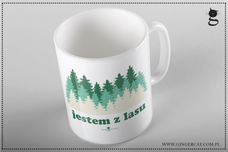 Jestem z lasu - Kubek.jpg