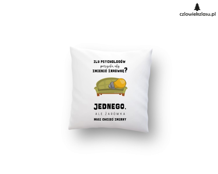 Poduszka psychologa - ilu psychologow potrzeba do zmiany zarowki.jpg