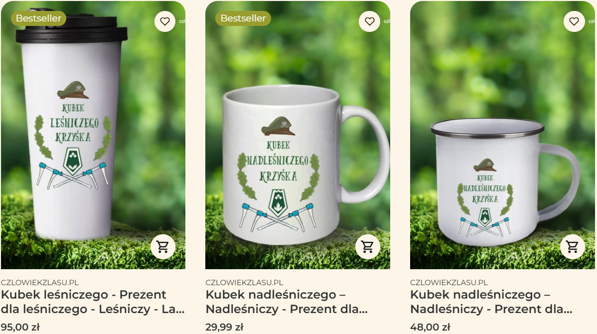 Prezent dla leśniczego w naszym sklepie